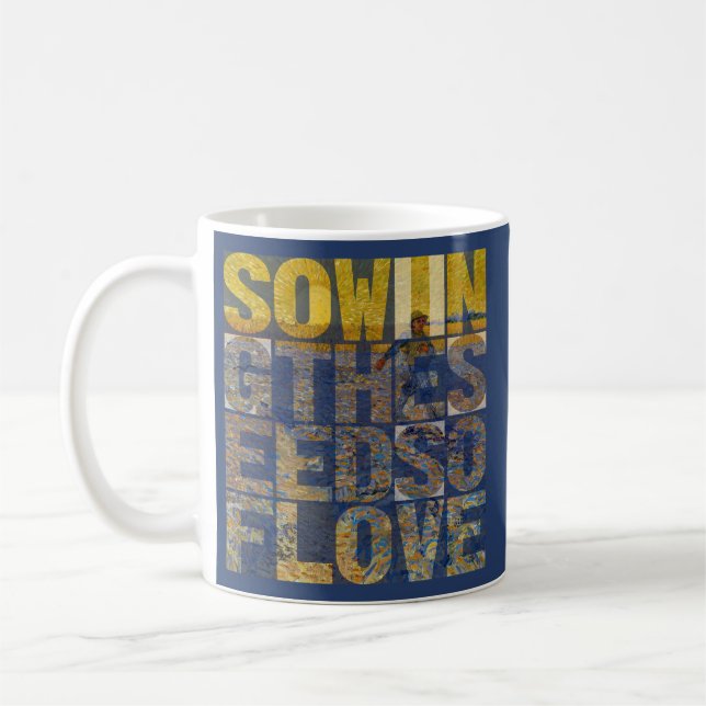 Mug Sowing the Seeds of Love (Gauche)