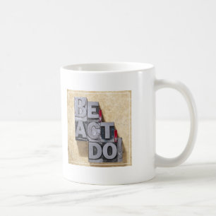 Mug Soyez, agissez, font