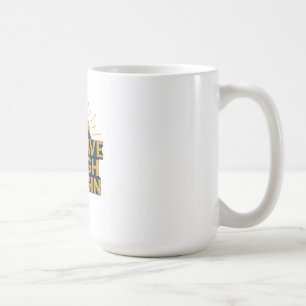 Mug Soyez assez courageux pour commencer - Montagne mo