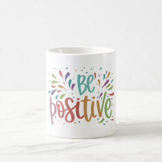 Mug Soyez des pensées positives muet