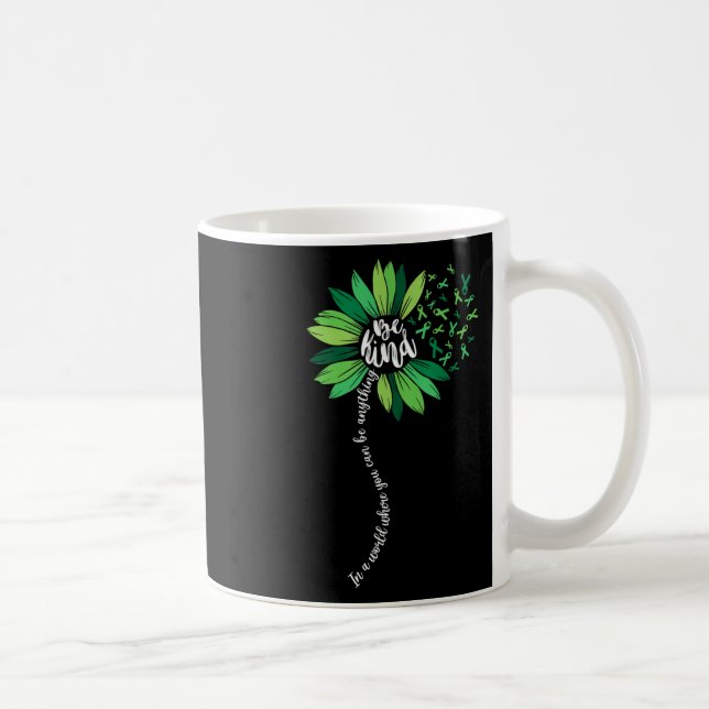 Mug Soyez en forme de ruban vert Tournesol Tournesol s (Droite)