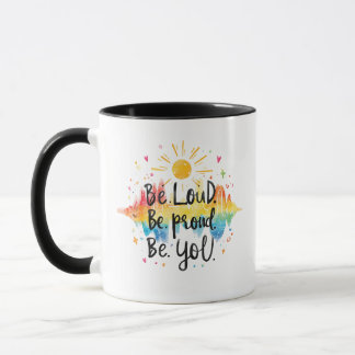 Mug Soyez Fort Soyez Fier Soyez Vous Création de Fiert