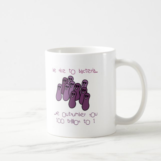 Mug Soyez gentil aux bactéries (Droite)