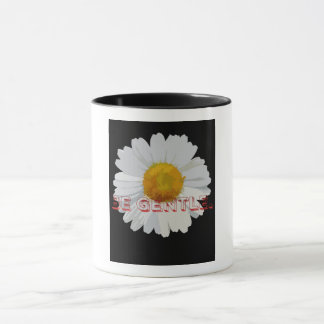 Mug Soyez Gentil Minimaliste Fleur de Marguerite Esthé