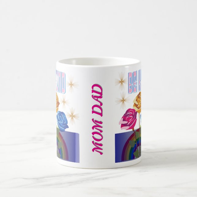 Mug Soyez gentil MugCitation positive Coupe de café po (Centre)