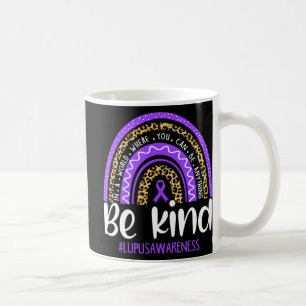 Mug Soyez Gentil Nous Portons Violet Lupus Sensibilisa