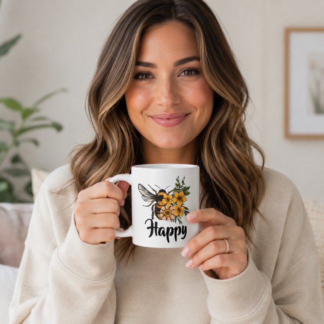 Mug Soyez Heureux (Créateur téléchargé)