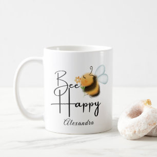 Mug Soyez heureux abeille Cutom