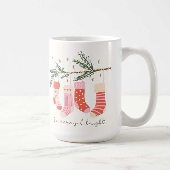 Mug Soyez Joyeux et brillant Noël Stockage à la succur (Droite)