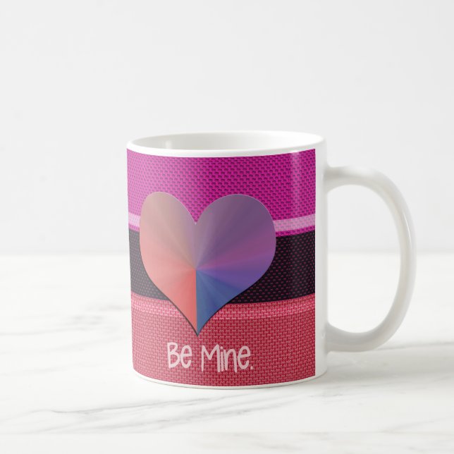 Mug Soyez le coeur réfléchi de Valentine (Droite)