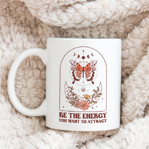 Mug Soyez l'énergie que vous voulez attirer Boho