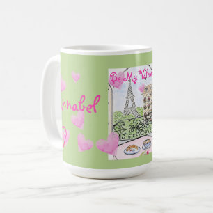 Mug Soyez Ma Saint-Valentin Paris Tour Eiffel Personna