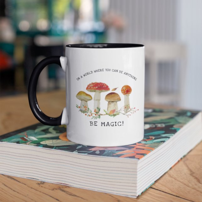 Mug Soyez Magique | Illustrations de champignons à l'a (Créateur téléchargé)