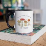 Mug Soyez magique | Illustrations de champignons aquar<br><div class="desc">Aquarelle tendance dessinée à la main illustrations de champignons magiques d'automne. Ils font de grands cadeaux ! Trouvez quelques bonbons à l'intérieur et faites la journée de quelqu'un ! Si vous souhaitez voir différents éléments, s'il vous plaît envoyez-moi un message. Ajoutez votre libellé personnalisé à cette conception à l'aide des...</div>