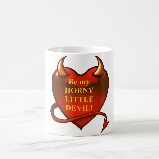 Mug Soyez mon petit diable corné (Centre)