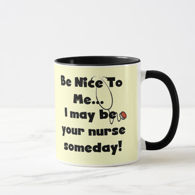 Mug Soyez Nice les T-shirts et les cadeaux (Droite)