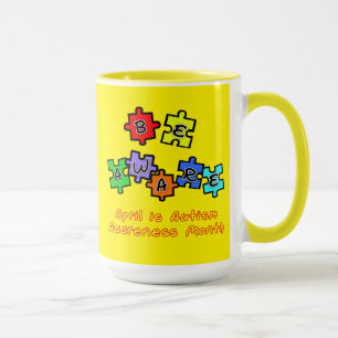 Mug SOYEZ PRUDENT - Avril est le Mois de la sensibilis