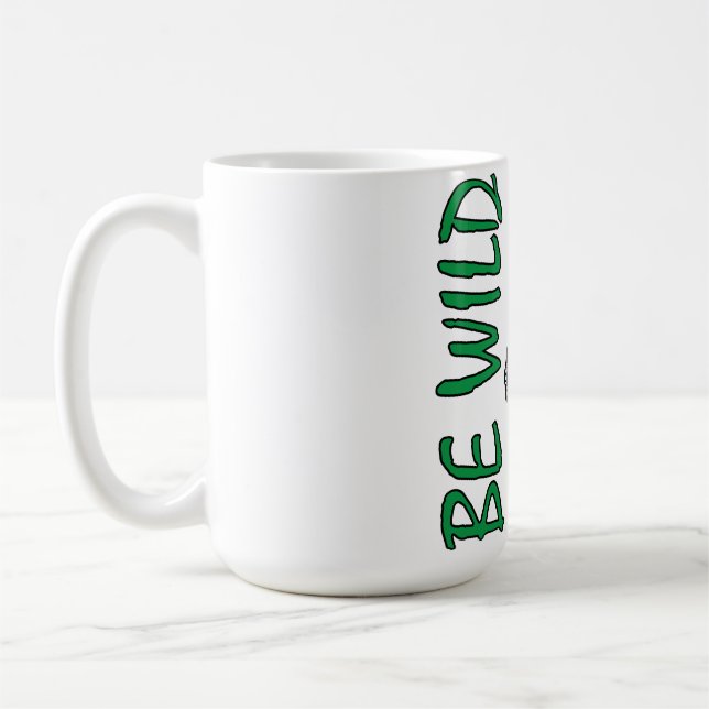 Mug Soyez Sauvage – Conception de Cheval Décoratif For (Gauche)