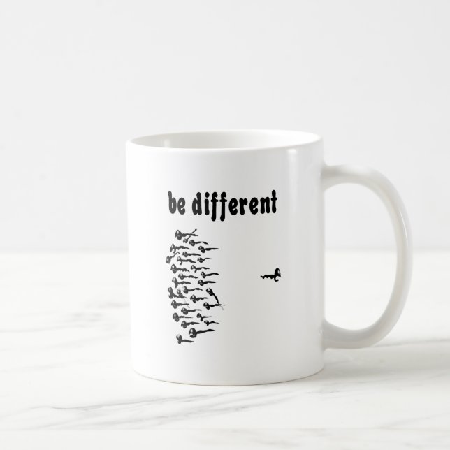 Mug Soyez sperme différent (Droite)