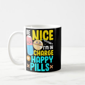 Mug Soyez Sympa En Charge Des Pilules De Bonheur Soins