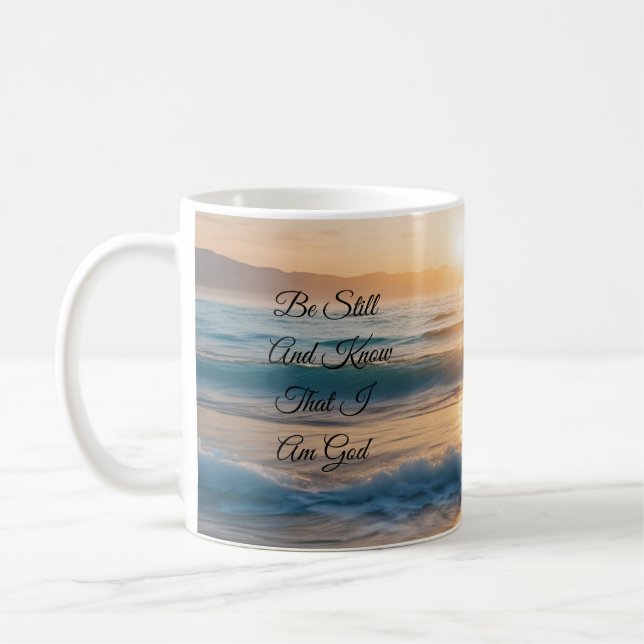 Mug "Soyez Toujours Et Sachez Que Je Suis Dieu" (Gauche)