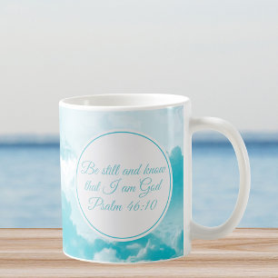 Mug Soyez toujours et sachez que je suis Dieu Bible Ve