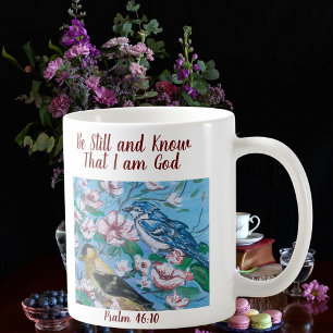 Mug Soyez Toujours Et Sachez Que Je Suis Dieu / Oiseau