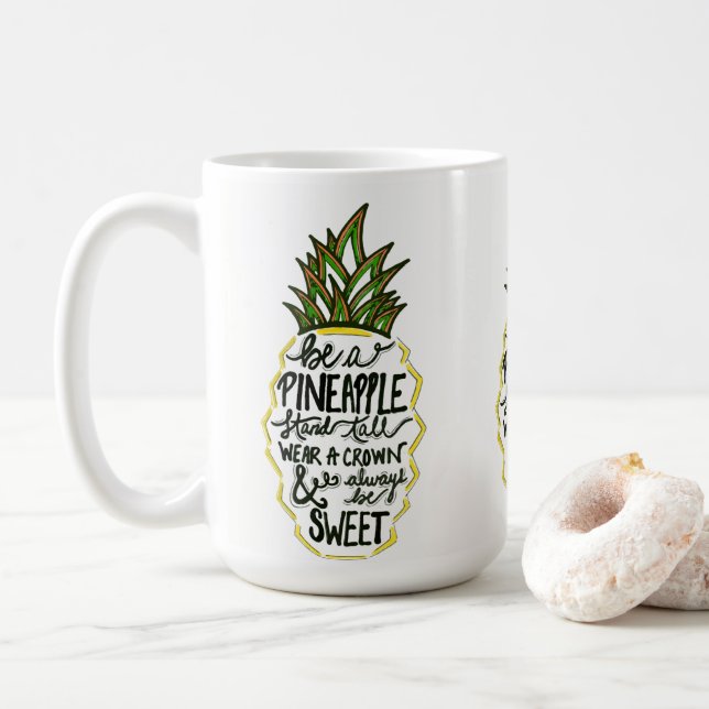 Mug Soyez un ananas (Avec donut)