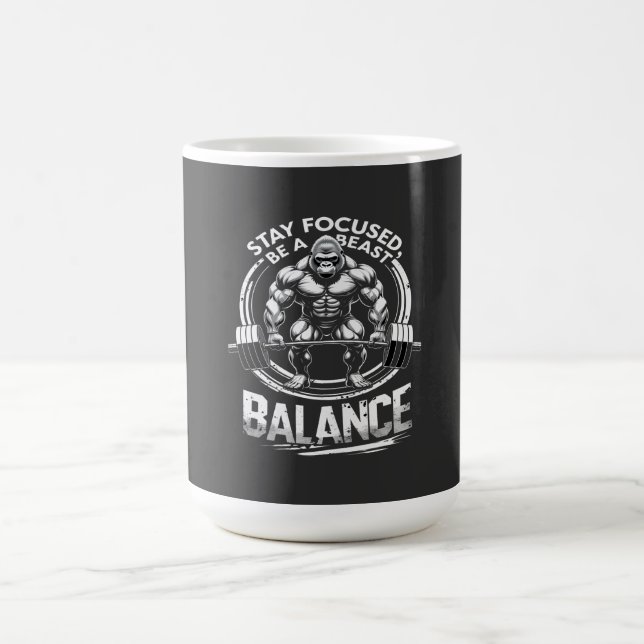 Mug Soyez un Bête Gym Motivation Tee (Centre)