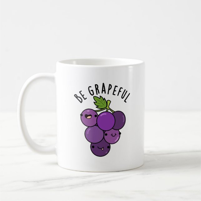 Mug Soyez un jeu de pépins de raisin positif (Gauche)