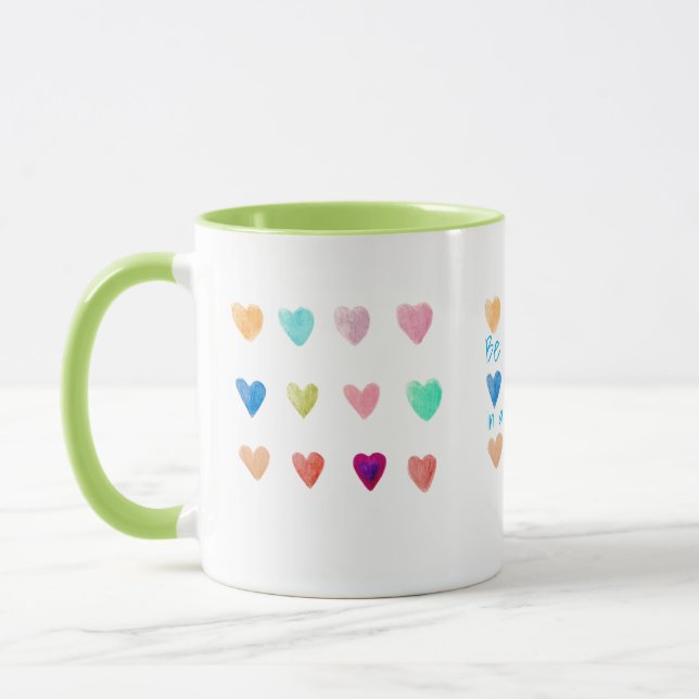 Mug Soyez Un Original Dans Un Monde De Copies Coeur (Gauche)