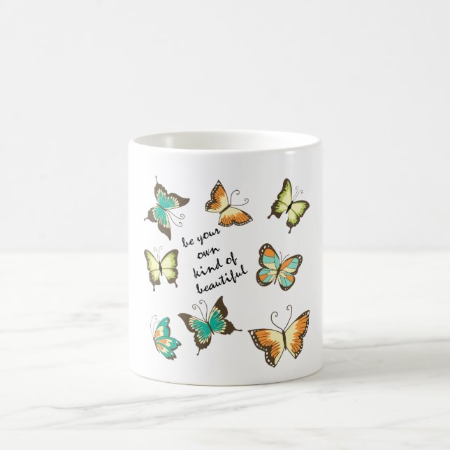 Mug Soyez Vos Propres Beaux Papillons (Centre)