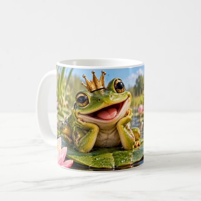 Mug Soyez Votre Propre Grenouille Incroyable (Devant gauche)