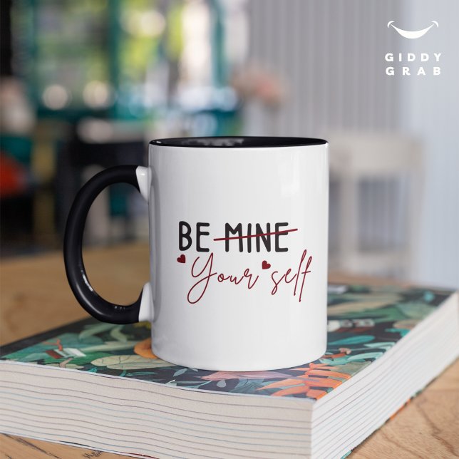 Mug Soyez vous-même Citation Inspirationnelle Valentin (Créateur téléchargé)