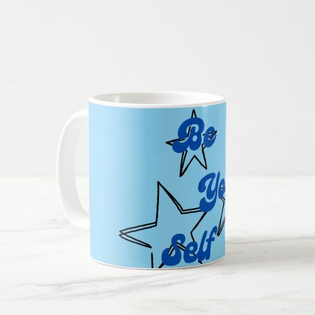 Mug Soyez Vous-Même Inspirant (Devant gauche)