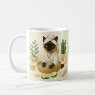 Mug Spa de chat Thème pour Amoureux de les chats