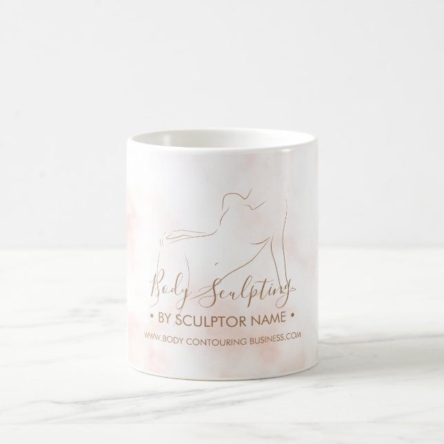Mug Spa de sculpture corporelle et contouring Pink Bro (Centre)