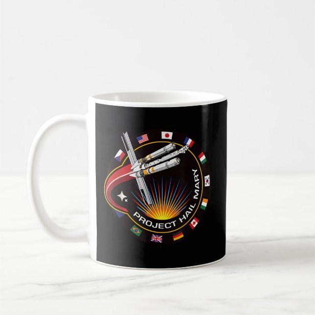 Mug Space Mission Patch (Gauche)