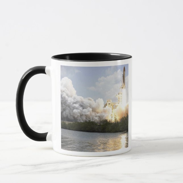 Mug Space Shuttle Atlantis se lève sur 22 (Gauche)