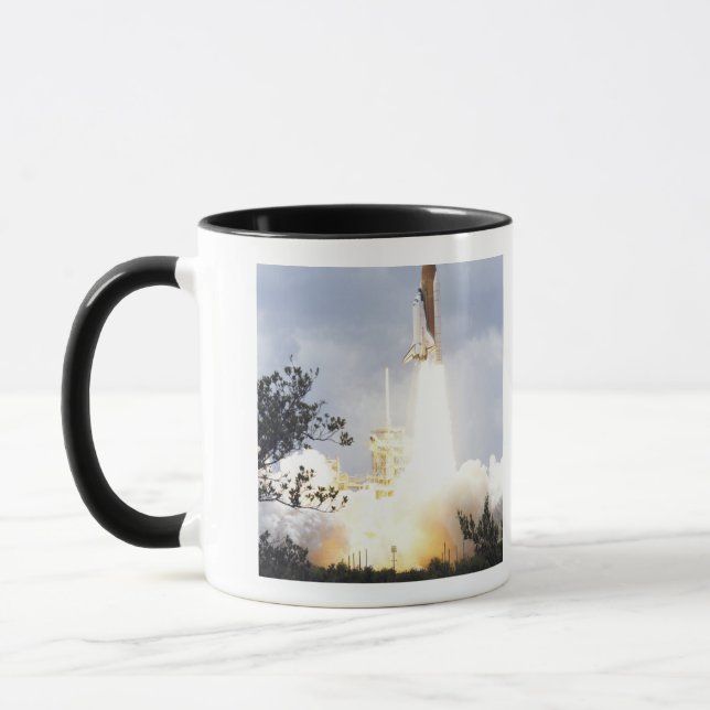 Mug Space Shuttle Atlantis se lève sur 4 (Gauche)
