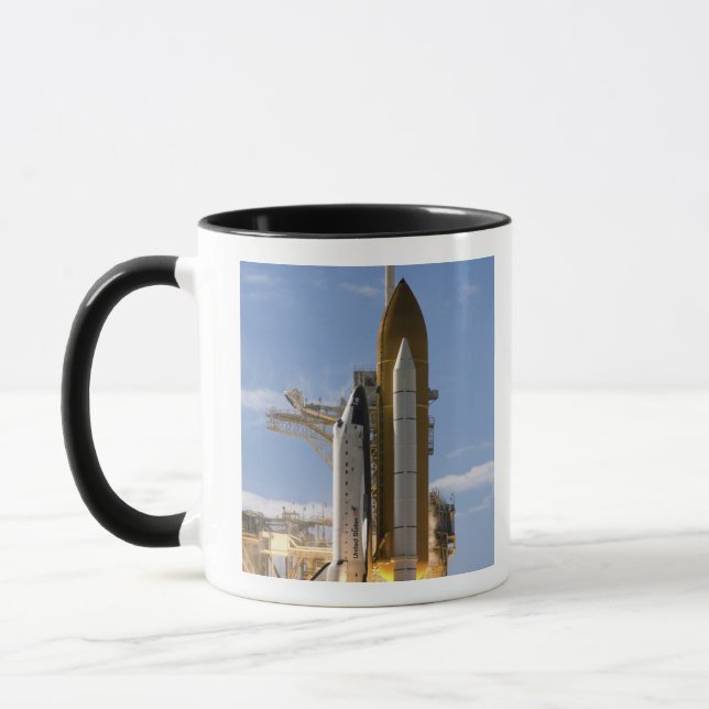 Mug Space Shuttle Atlantis se lève sur 5 (Gauche)