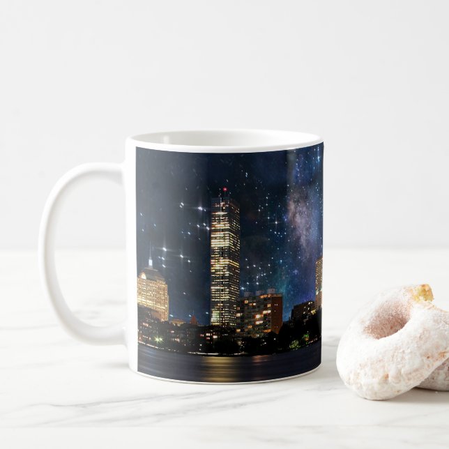 Mug Spacey Boston (Avec donut)