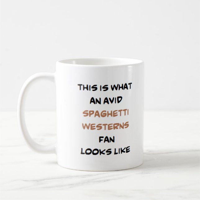 Mug spaghetti westerns fan2 (Gauche)