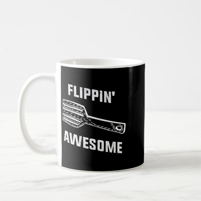 Mug Spatule géniale à retourner - Boulanger ou cuisini (Gauche)