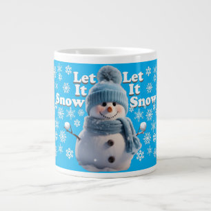 Mug Spécial Bonhomme de Neige Amusant Laissez Tomb