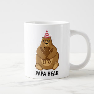 Mug spécial cadeau de la fête des pères Ourson Pap