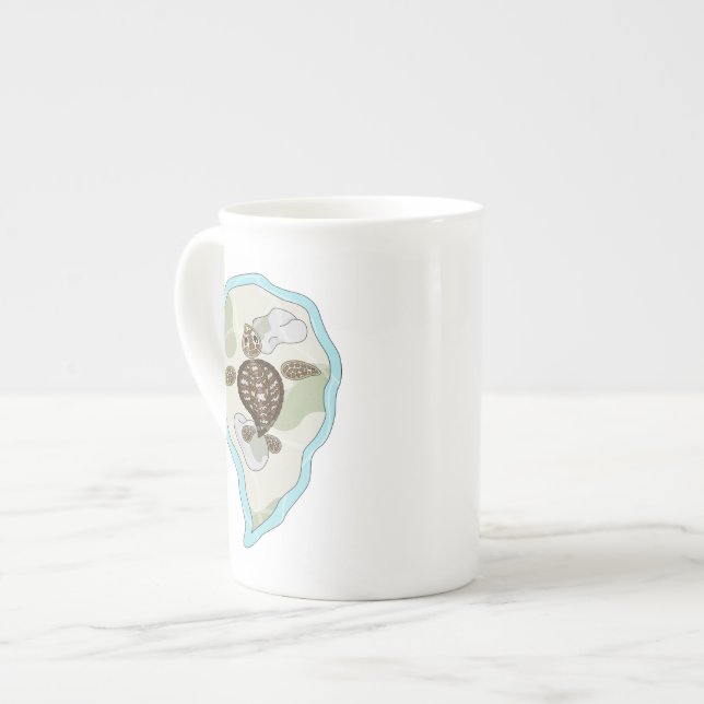 Mug spécial Callie la Tortue de Mer (Devant gauche)