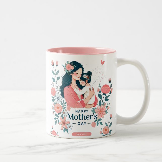 Mug spécial de la fête des mères (Droit)