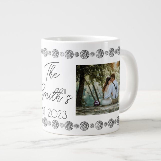 Mug spécial mariage personnalisé (Devant droit)