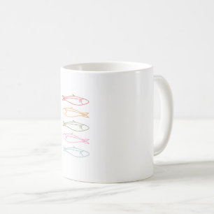 Mug spécialisé logo sardines pour cafés
